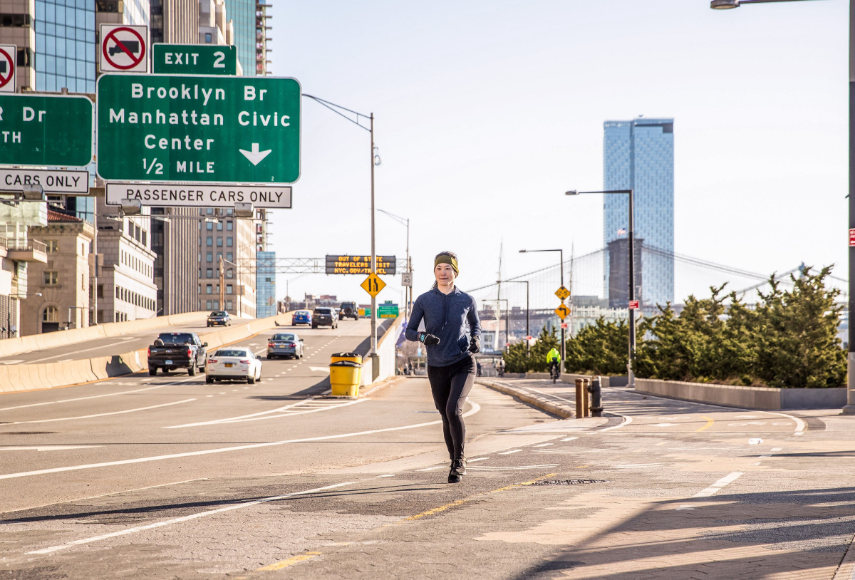 “When I’m running, that’s where I can really zone out and meditate,” Hao says.